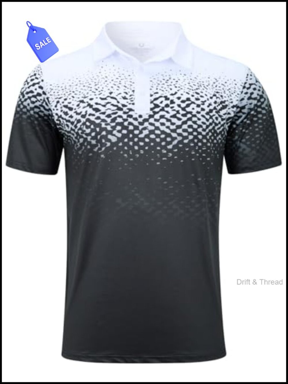 Men's Dry Fit Stretch Golf Polo Short Sleeve